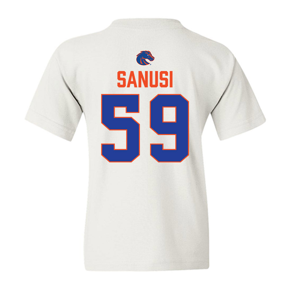 Boise State - NCAA Football : Lopez Sanusi - 3-Peat Conference Champs Youth T-Shirt-1