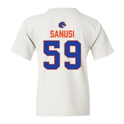 Boise State - NCAA Football : Lopez Sanusi - 3-Peat Conference Champs Youth T-Shirt-1