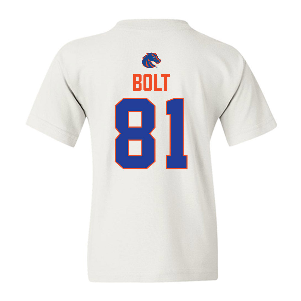 Boise State - NCAA Football : Austin Bolt - 3-Peat Conference Champs Youth T-Shirt-1