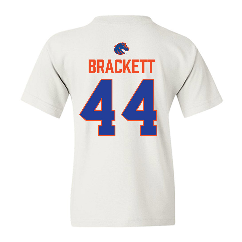 Boise State - NCAA Football : Syncere Brackett - 3-Peat Conference Champs Youth T-Shirt-1