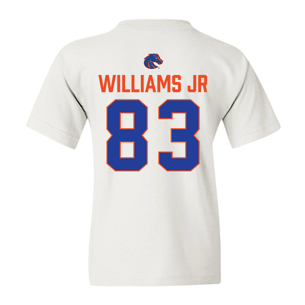 Boise State - NCAA Football : Qumonte Williams Jr - 3-Peat Conference Champs Youth T-Shirt-1