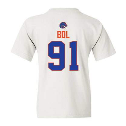 Boise State - NCAA Football : Bol Bol - 3-Peat Conference Champs Youth T-Shirt-1