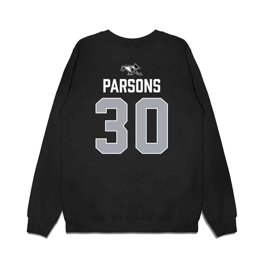 Providence - NCAA Men's Ice Hockey : John Parsons - Vintage Shersey Premium Crewneck Sweatshirt-1