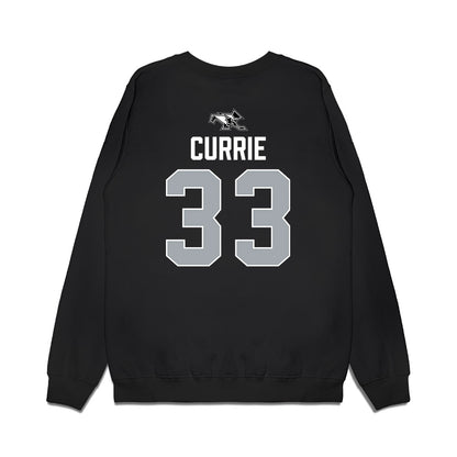 Providence - NCAA Women's Ice Hockey : Taya Currie - Vintage Shersey Premium Crewneck Sweatshirt-1