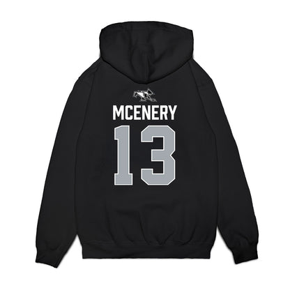 Providence - NCAA Men's Ice Hockey : Geno McEnery - Vintage Shersey Premium Hooded Sweatshirt-1