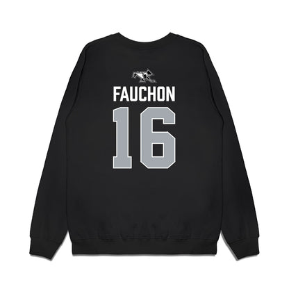 Providence - NCAA Men's Ice Hockey : Jonathan Fauchon - Vintage Shersey Premium Crewneck Sweatshirt-1