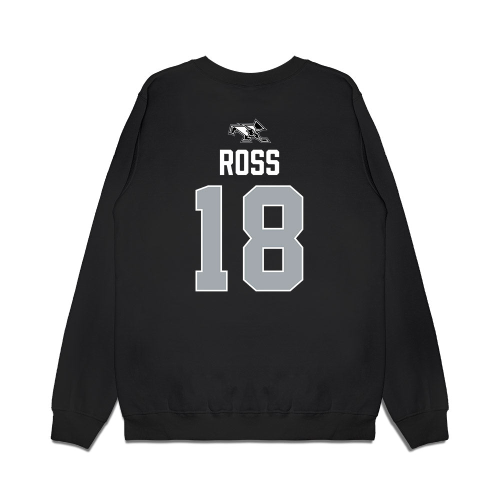 Providence - NCAA Men's Ice Hockey : Brendan Ross - Vintage Shersey Premium Crewneck Sweatshirt-1