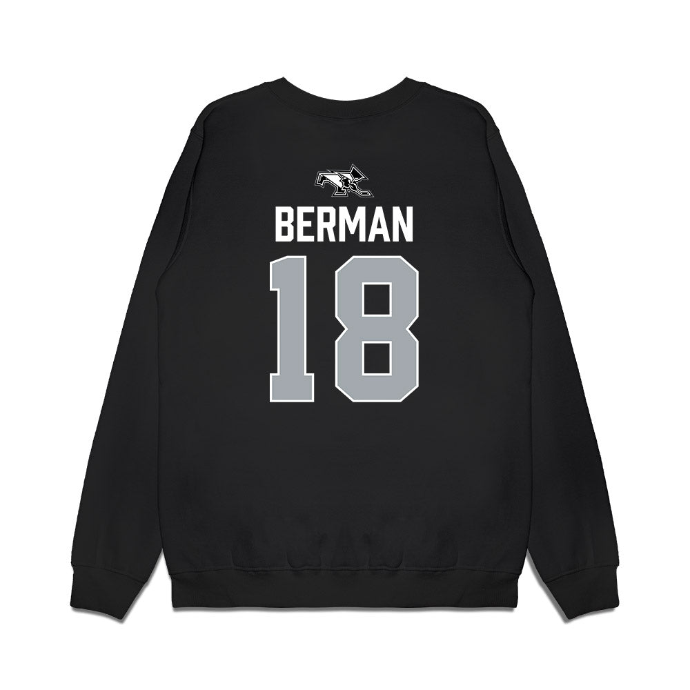 Providence - NCAA Women's Ice Hockey : Dylan Berman - Vintage Shersey Premium Crewneck Sweatshirt-1