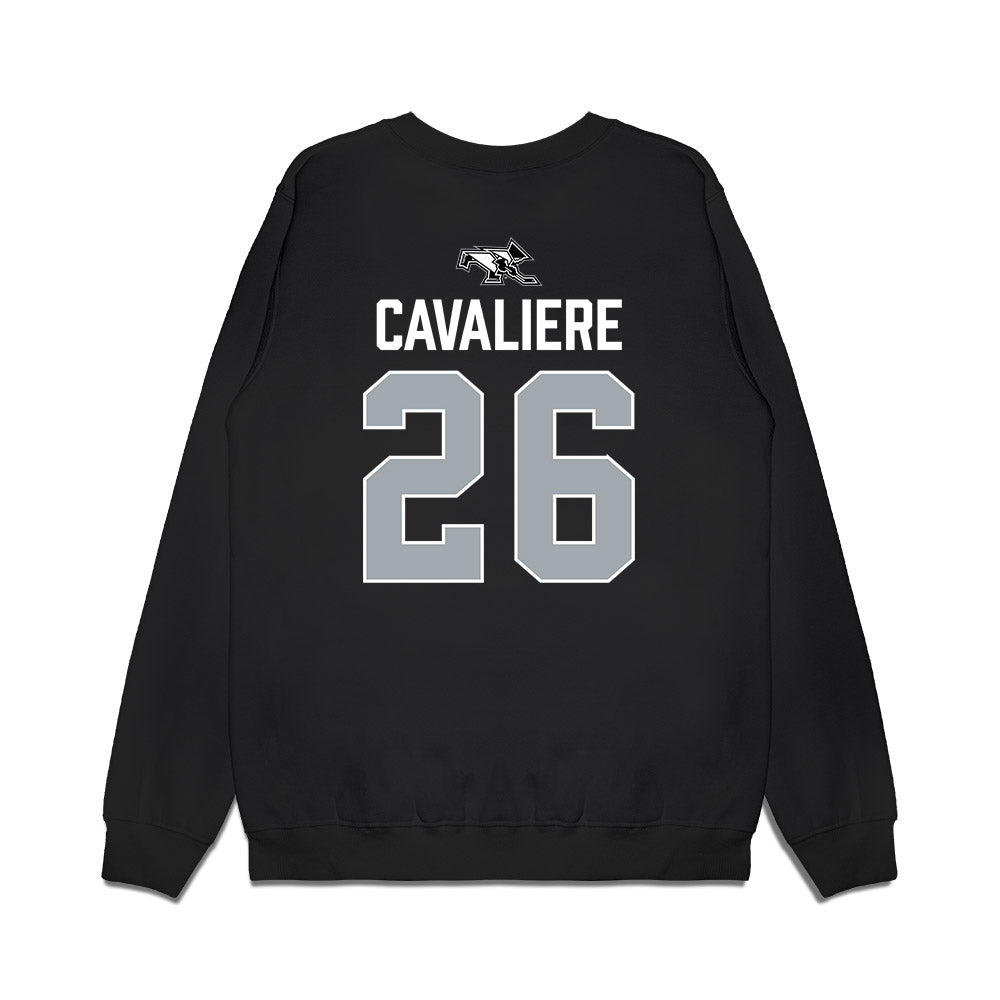 Providence - NCAA Women's Ice Hockey : Cristina Cavaliere - Vintage Shersey Premium Crewneck Sweatshirt-1
