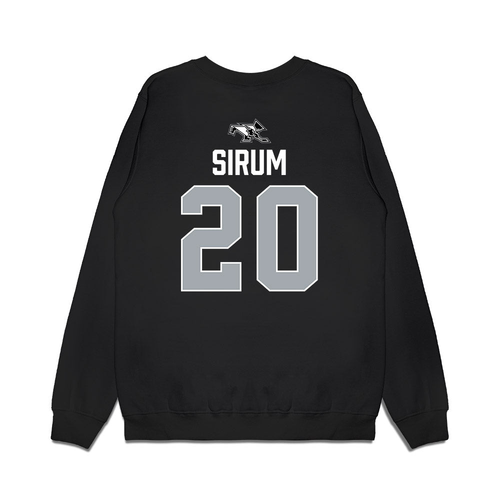 Providence - NCAA Women's Ice Hockey : Millie Rose Sirum - Vintage Shersey Premium Crewneck Sweatshirt-1