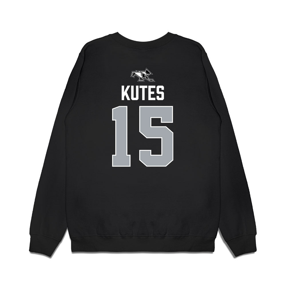 Providence - NCAA Women's Ice Hockey : Kayla Kutes - Vintage Shersey Premium Crewneck Sweatshirt-1