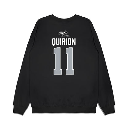 Providence - NCAA Women's Ice Hockey : Megane Quirion - Vintage Shersey Premium Crewneck Sweatshirt-1
