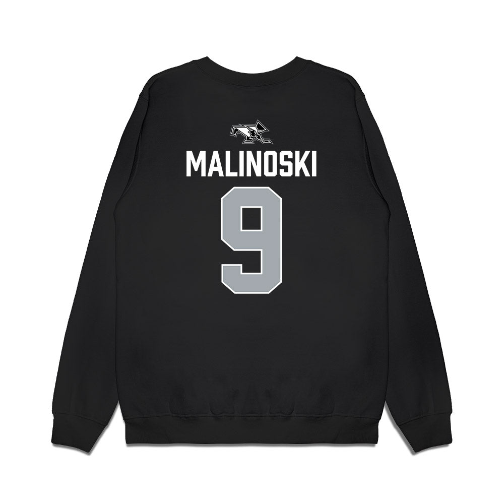 Providence - NCAA Men's Ice Hockey : Hudson Malinoski - Vintage Shersey Premium Crewneck Sweatshirt-1