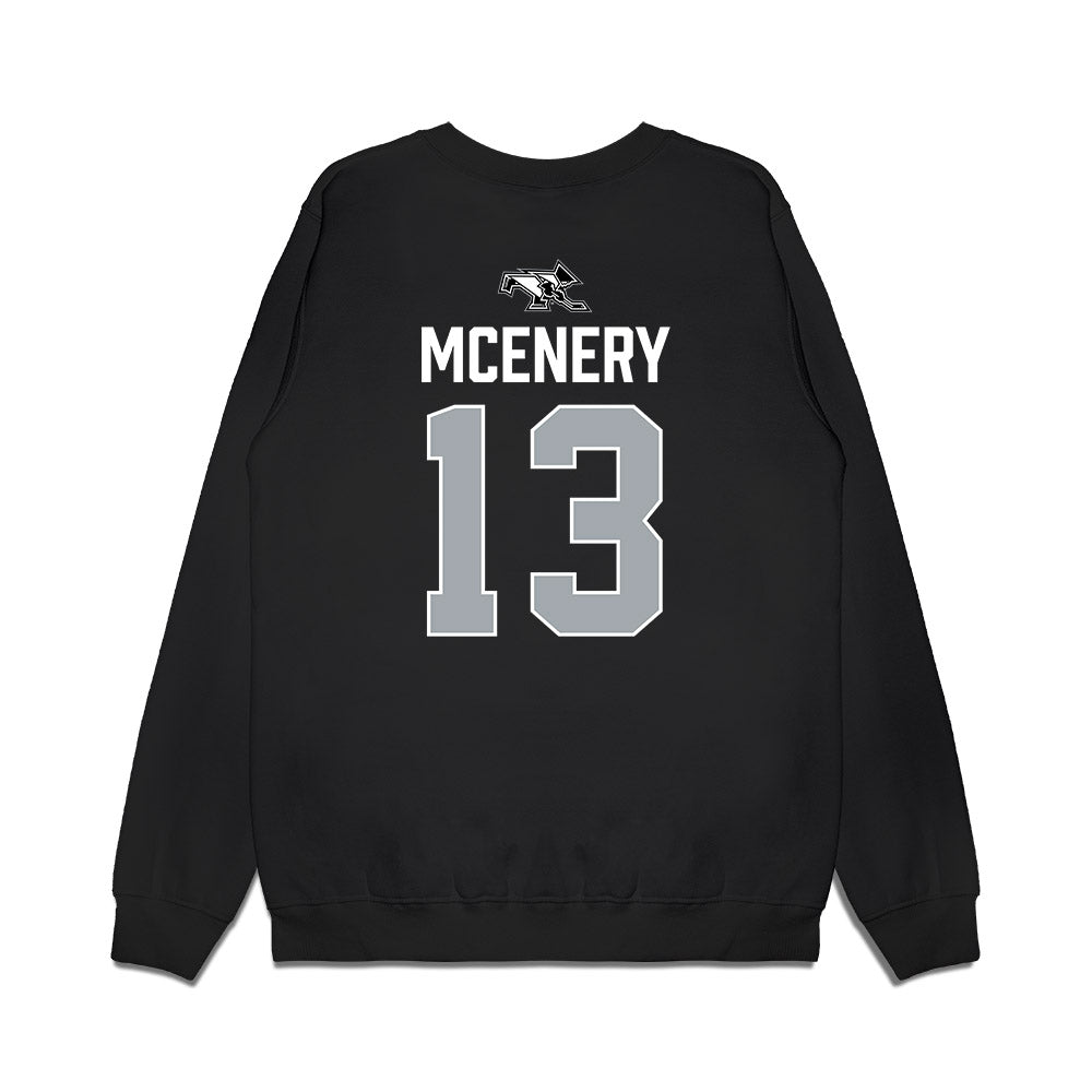 Providence - NCAA Men's Ice Hockey : Geno McEnery - Vintage Shersey Premium Crewneck Sweatshirt-1