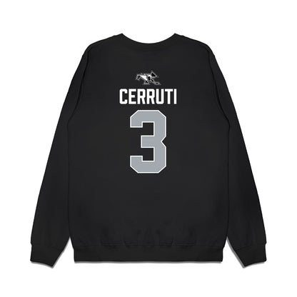 Providence - NCAA Women's Ice Hockey : Cali Cerruti - Vintage Shersey Premium Crewneck Sweatshirt-1