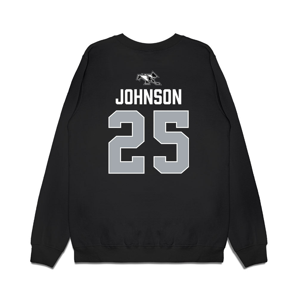 Providence - NCAA Women's Ice Hockey : Hannah Johnson - Vintage Shersey Premium Crewneck Sweatshirt-1