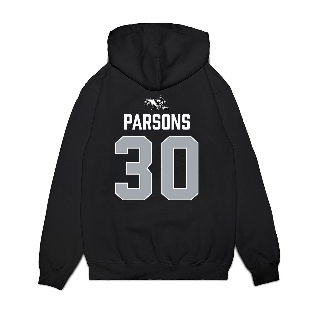 Providence - NCAA Men's Ice Hockey : John Parsons - Vintage Shersey Premium Hooded Sweatshirt-1
