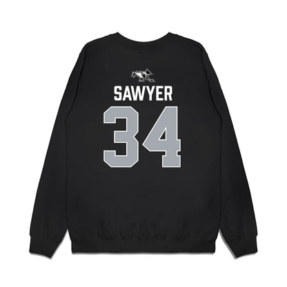 Providence - NCAA Men's Ice Hockey : Logan Sawyer - Vintage Shersey Premium Crewneck Sweatshirt-1