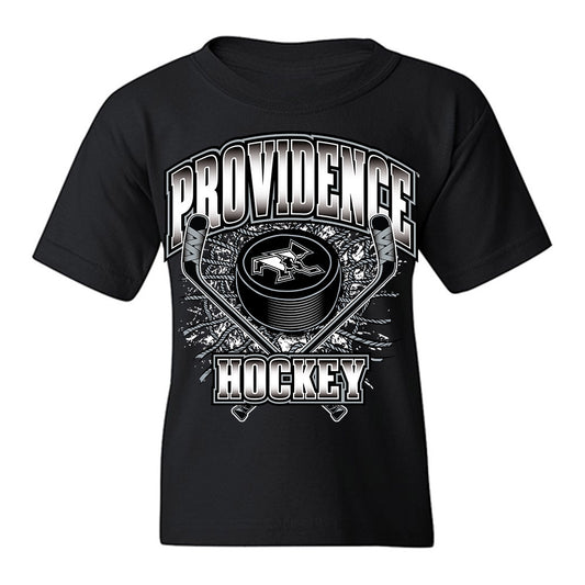 Providence - NCAA Men's Ice Hockey : Hudson Malinoski - Vintage Shersey Youth T-Shirt-0