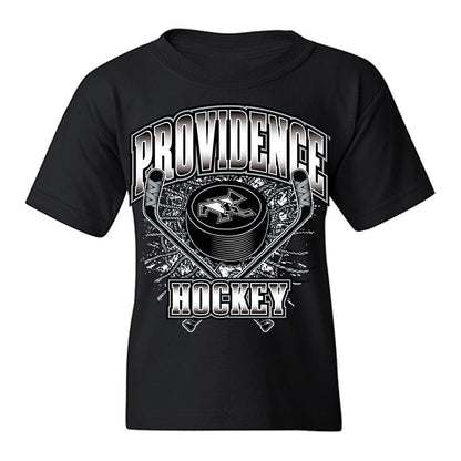 Providence - NCAA Men's Ice Hockey : Andrew Centrella - Vintage Shersey Youth T-Shirt-0