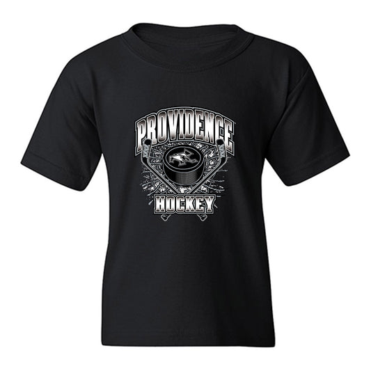 Providence - NCAA Men's Ice Hockey : Kale McCallum - Vintage Shersey Youth T-Shirt-0