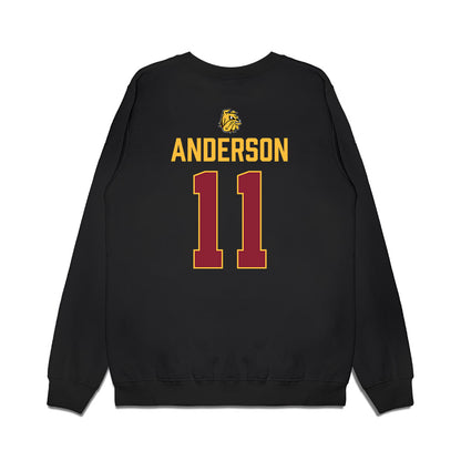 UMN Duluth - NCAA Men's Ice Hockey : Hunter Anderson - Vintage Shersey Premium Crewneck Sweatshirt-1