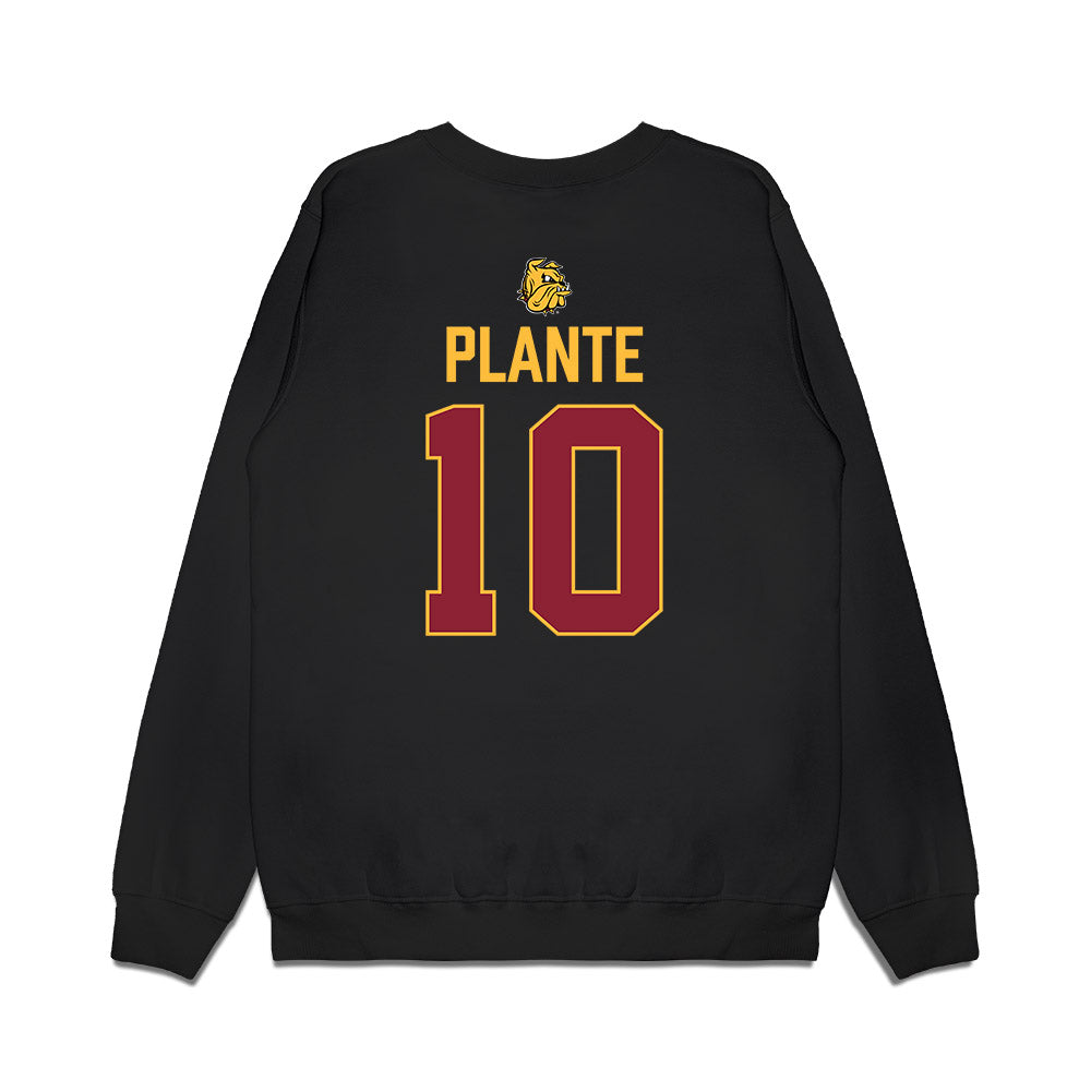 UMN Duluth - NCAA Men's Ice Hockey : Max Plante - Vintage Shersey Premium Crewneck Sweatshirt-1