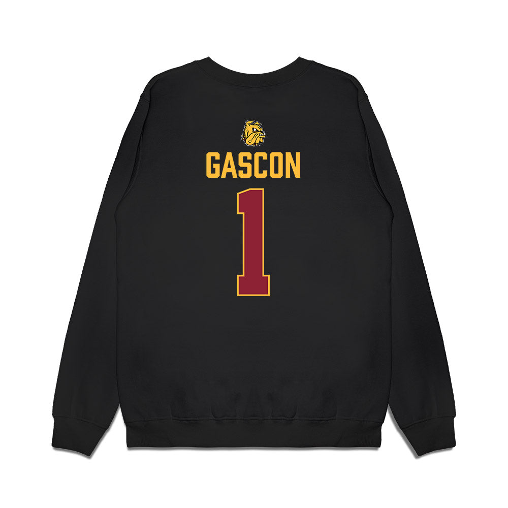 UMN Duluth - NCAA Women's Ice Hockey : Eve Gascon - Vintage Shersey Premium Crewneck Sweatshirt-1