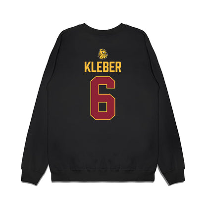 UMN Duluth - NCAA Men's Ice Hockey : Adam Kleber - Vintage Shersey Premium Crewneck Sweatshirt-1