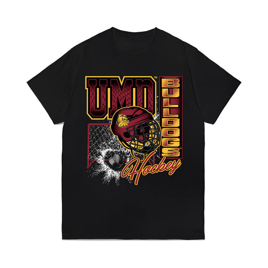 UMN Duluth - NCAA Women's Ice Hockey : Danielle Burgen - Vintage Shersey Comfort Colors T-Shirt-0