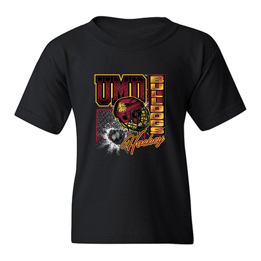 UMN Duluth - NCAA Men's Ice Hockey : Jayson Shaugabay - Vintage Shersey Youth T-Shirt-0