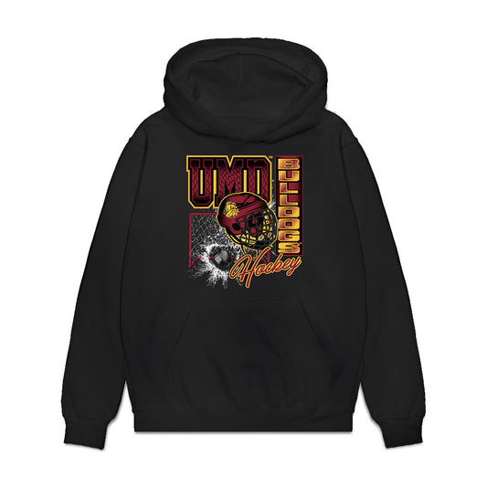 UMN Duluth - NCAA Men's Ice Hockey : Grayden Siepmann - Vintage Shersey Premium Hooded Sweatshirt-0