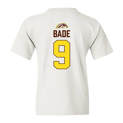 Western Michigan - NCAA Men's Ice Hockey : Zach Bade - Vintage Shersey Youth T-Shirt-1