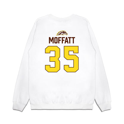 Western Michigan - NCAA Men's Ice Hockey : Gavin Moffatt - Vintage Shersey Premium Crewneck Sweatshirt-1