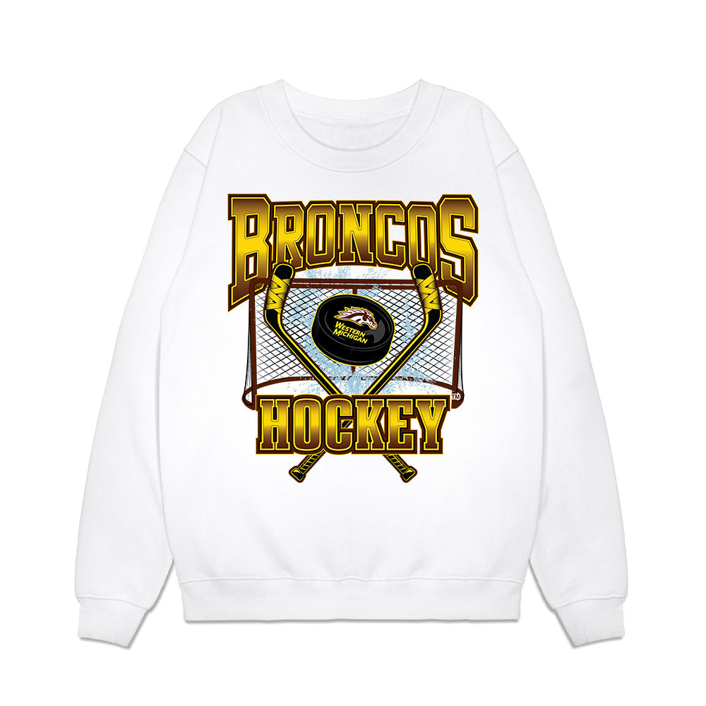 Western Michigan - NCAA Men's Ice Hockey : Tyler MacKenzie - Vintage Shersey Premium Crewneck Sweatshirt-0
