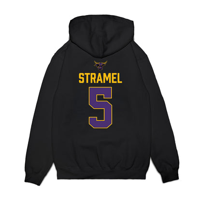 Minn. St. - NCAA Women's Ice Hockey : Sophie Stramel - Vintage Shersey Premium Hooded Sweatshirt-1