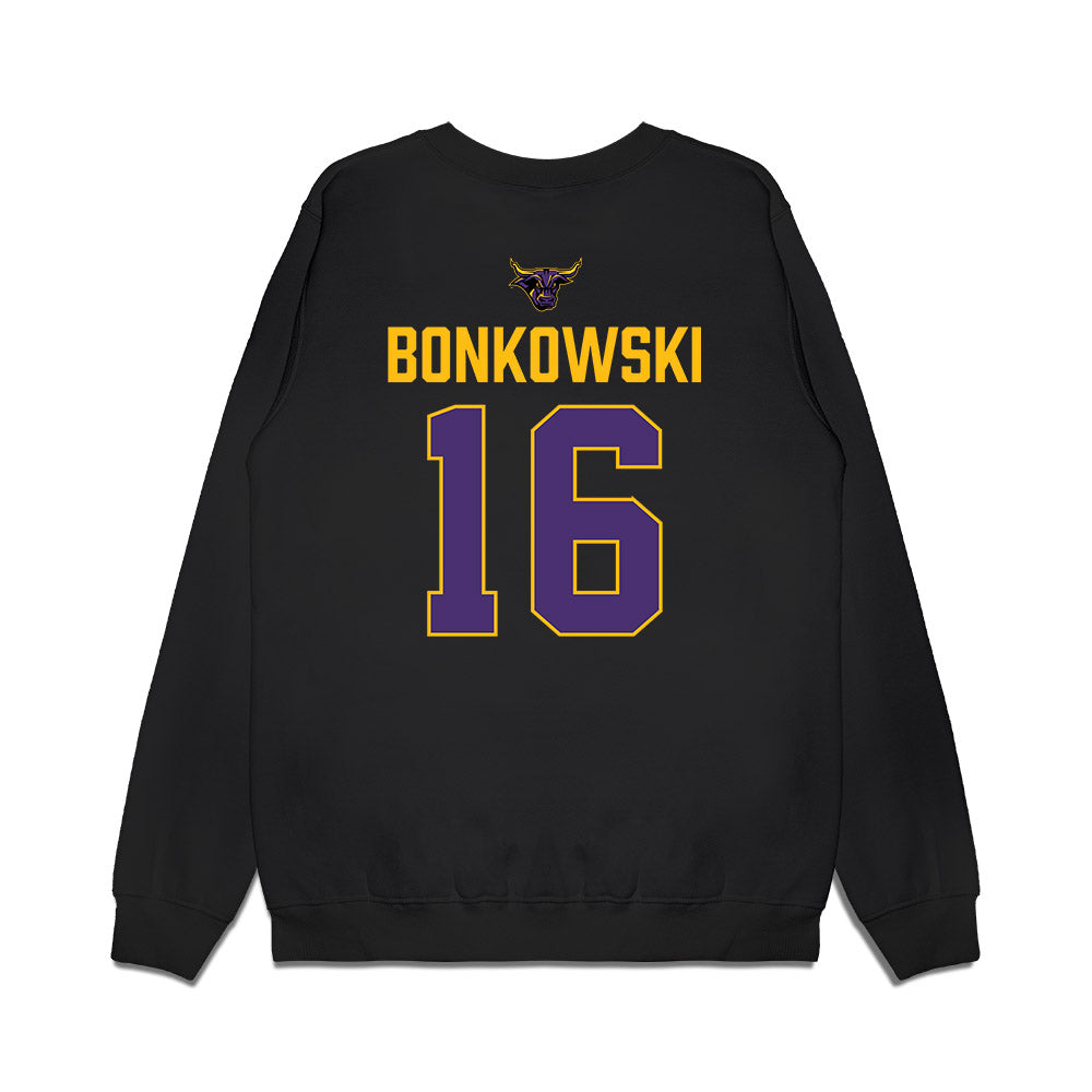 Minn. St. - NCAA Men's Ice Hockey : Jacob Bonkowski - Vintage Shersey Premium Crewneck Sweatshirt-1
