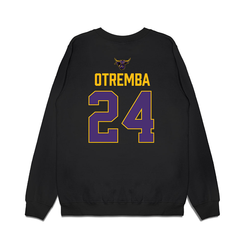 Minn. St. - NCAA Women's Ice Hockey : Taylor Otremba - Vintage Shersey Premium Crewneck Sweatshirt-1