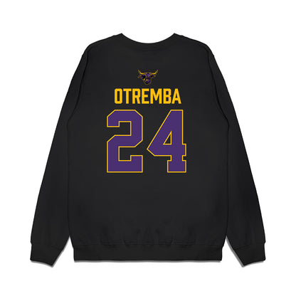 Minn. St. - NCAA Women's Ice Hockey : Taylor Otremba - Vintage Shersey Premium Crewneck Sweatshirt-1