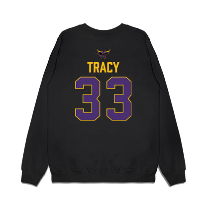 Minn. St. - NCAA Men's Ice Hockey : Alex Tracy - Vintage Shersey Premium Crewneck Sweatshirt-1