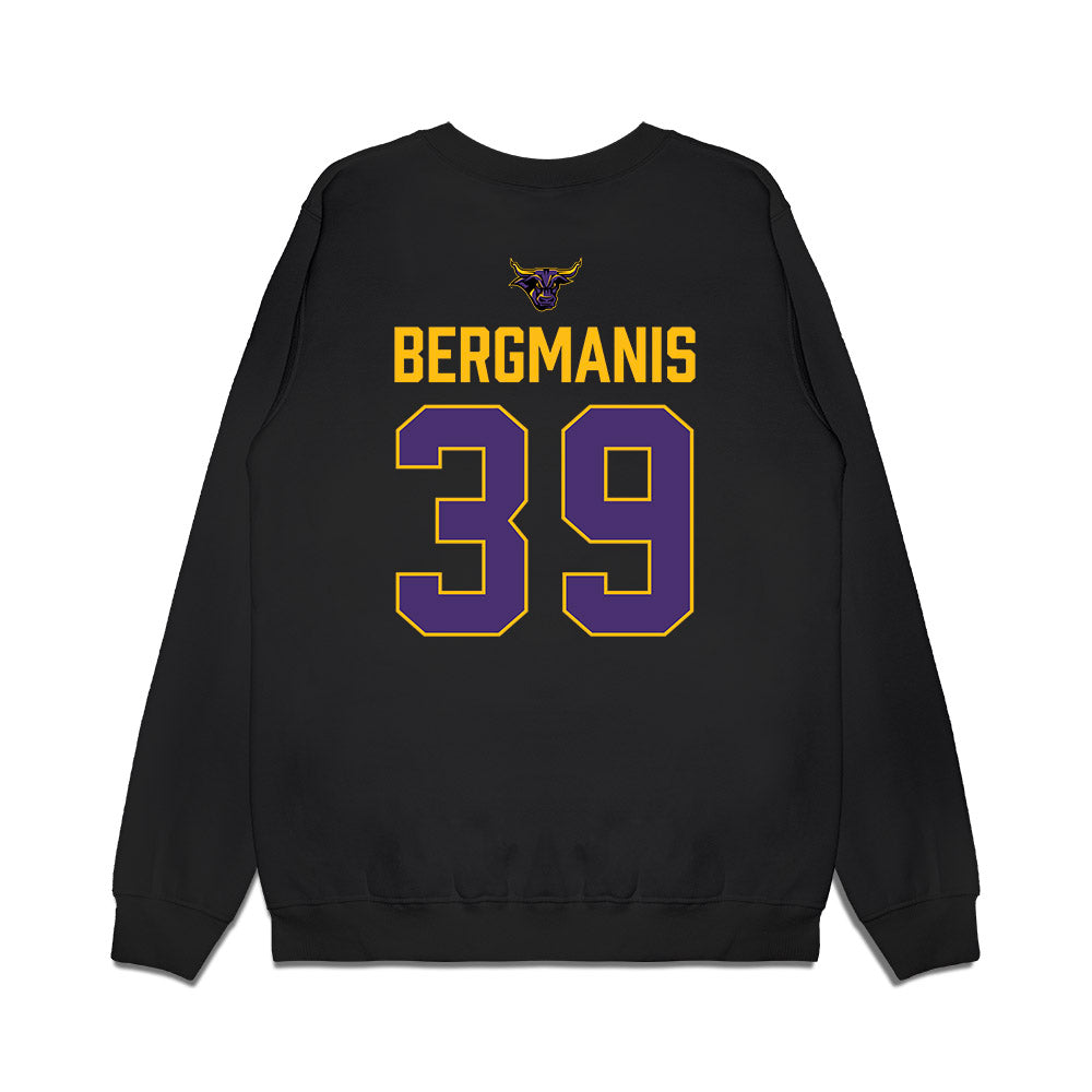 Minn. St. - NCAA Men's Ice Hockey : Ralfs Bergmanis - Vintage Shersey Premium Crewneck Sweatshirt-1