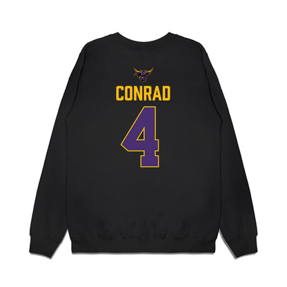 Minn. St. - NCAA Men's Ice Hockey : Jacob Conrad - Vintage Shersey Premium Crewneck Sweatshirt-1