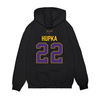 Minn. St. - NCAA Men's Ice Hockey : Liam Hupka - Vintage Shersey Premium Hooded Sweatshirt-1