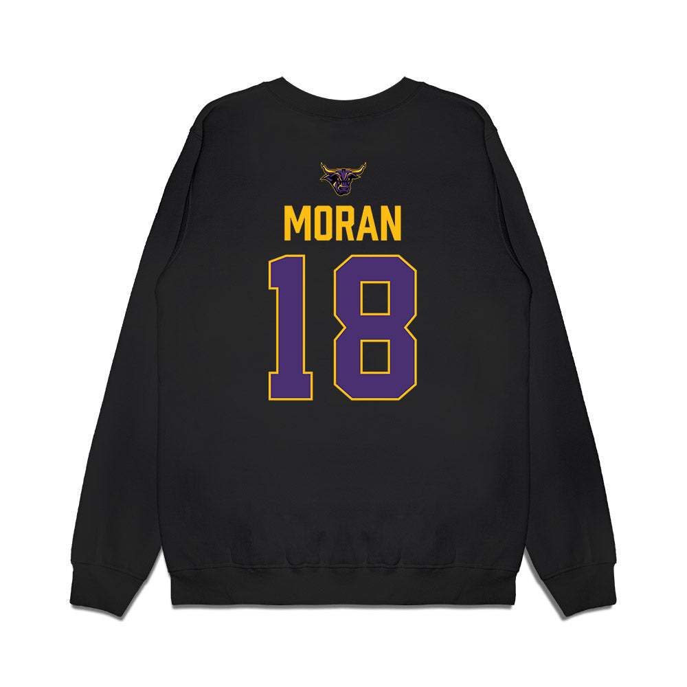 Minn. St. - NCAA Women's Ice Hockey : Makayla Moran - Vintage Shersey Premium Crewneck Sweatshirt-1
