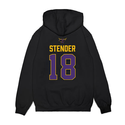 Minn. St. - NCAA Men's Ice Hockey : Jakob Stender - Vintage Shersey Premium Hooded Sweatshirt-1