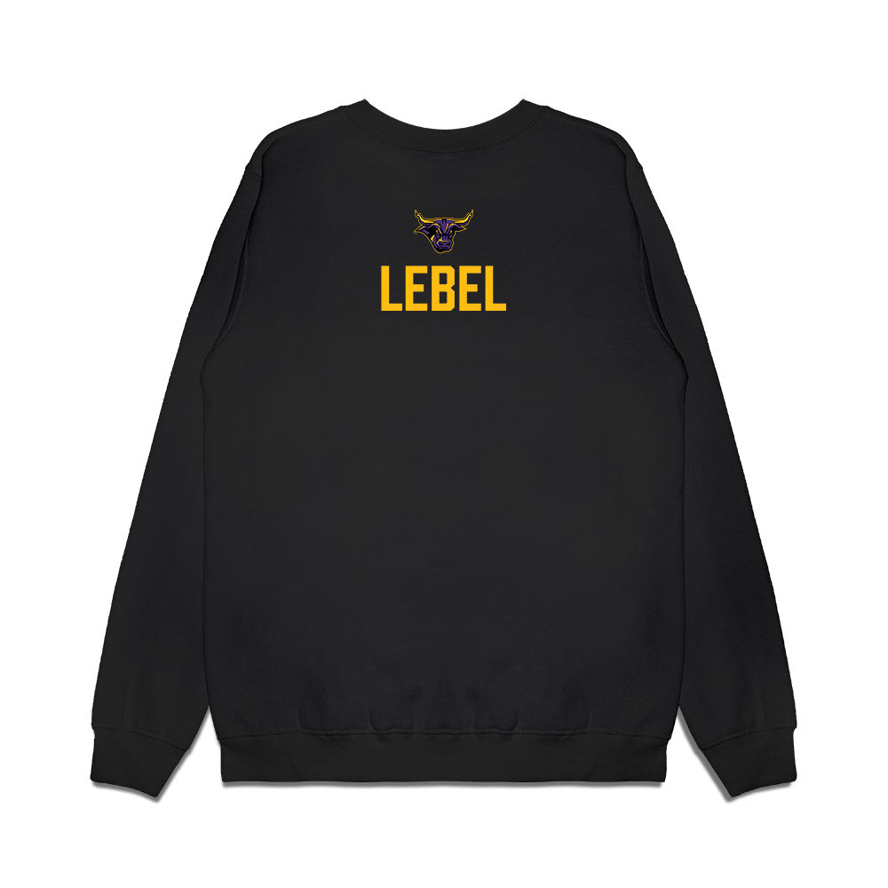 Minn. St. - NCAA Men's Ice Hockey : Mason LeBel - Vintage Shersey Premium Crewneck Sweatshirt-1