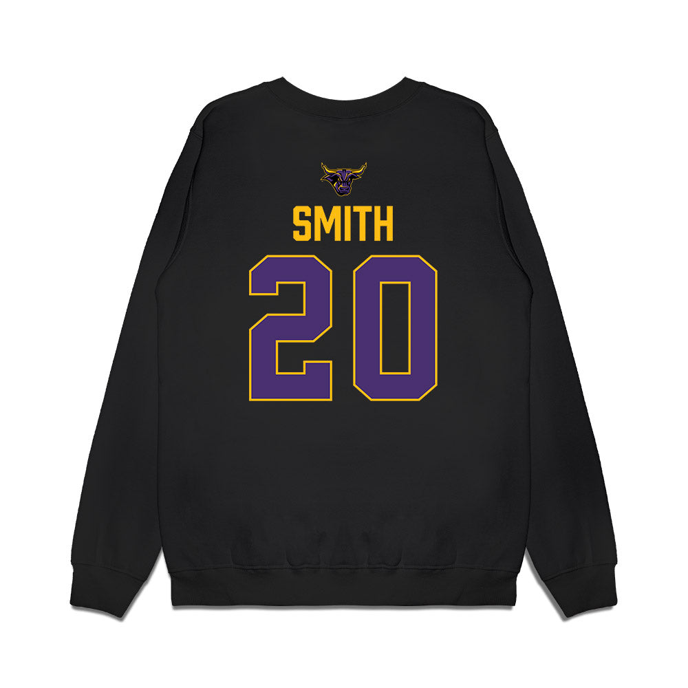 Minn. St. - NCAA Men's Ice Hockey : Jack Smith - Vintage Shersey Premium Crewneck Sweatshirt-1