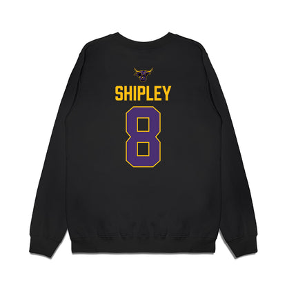 Minn. St. - NCAA Women's Ice Hockey : Bella Shipley - Vintage Shersey Premium Crewneck Sweatshirt-1