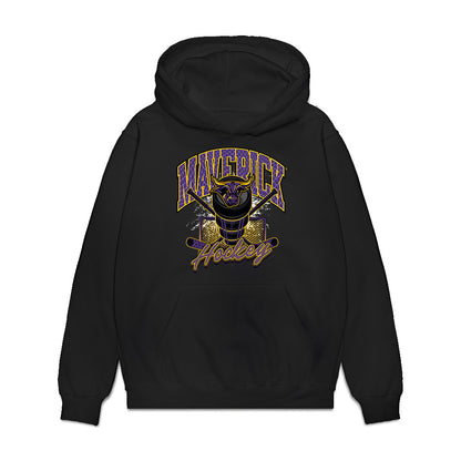Minn. St. - NCAA Men's Ice Hockey : Alex Zetterberg - Vintage Shersey Premium Hooded Sweatshirt-0