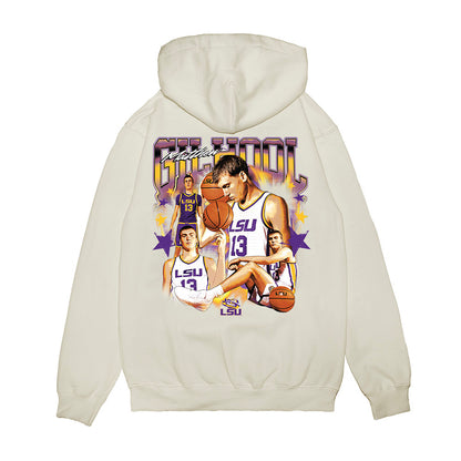 LSU - NCAA Men's Basketball : Matthew Gilhool - Collage Premium Hooded Sweatshirt-1